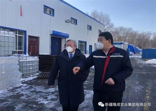 集團公司劉輝董事長復(fù)工后前往各單位調(diào)研